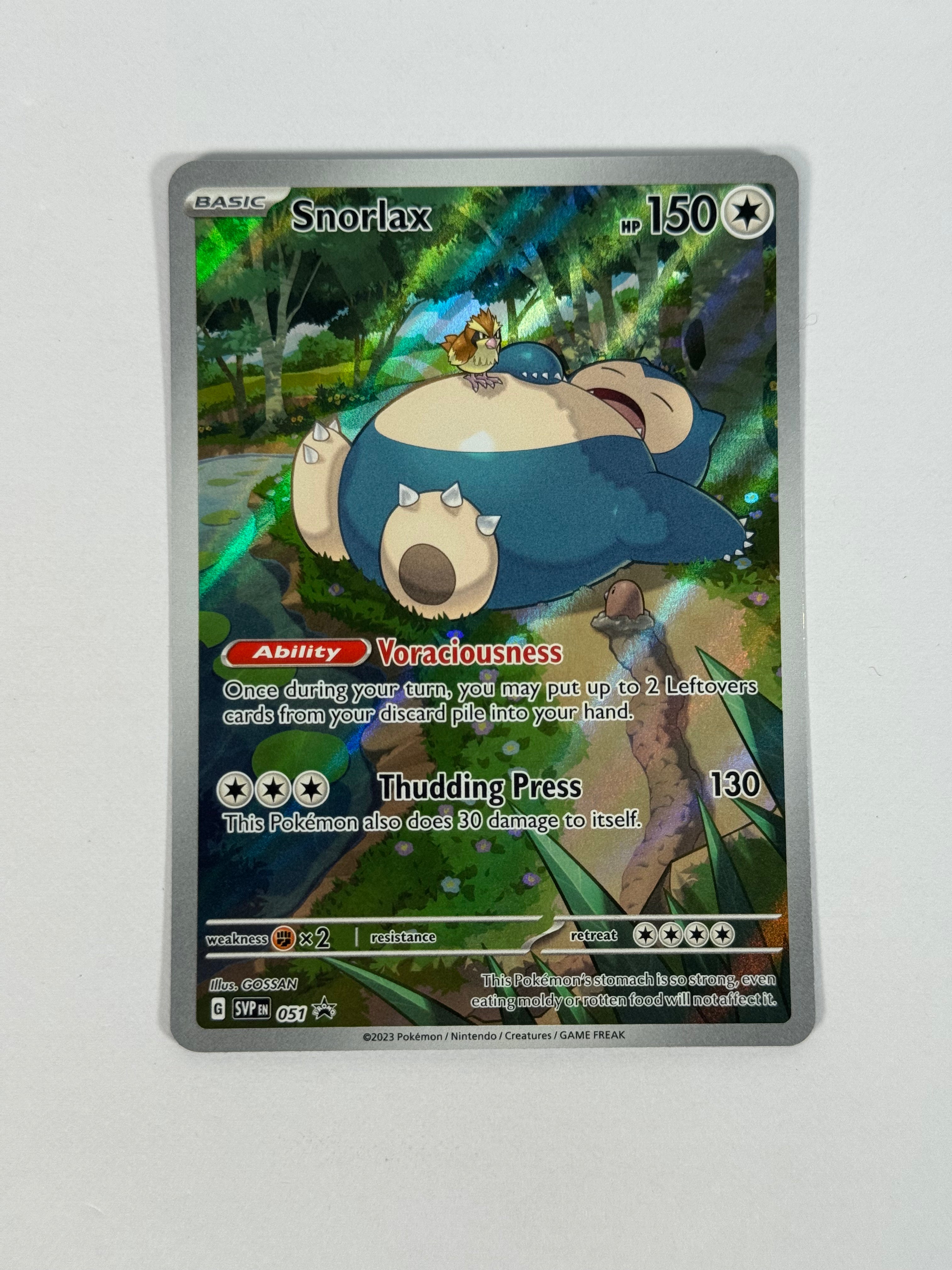 2023 Black Star Promo Snorlax 051