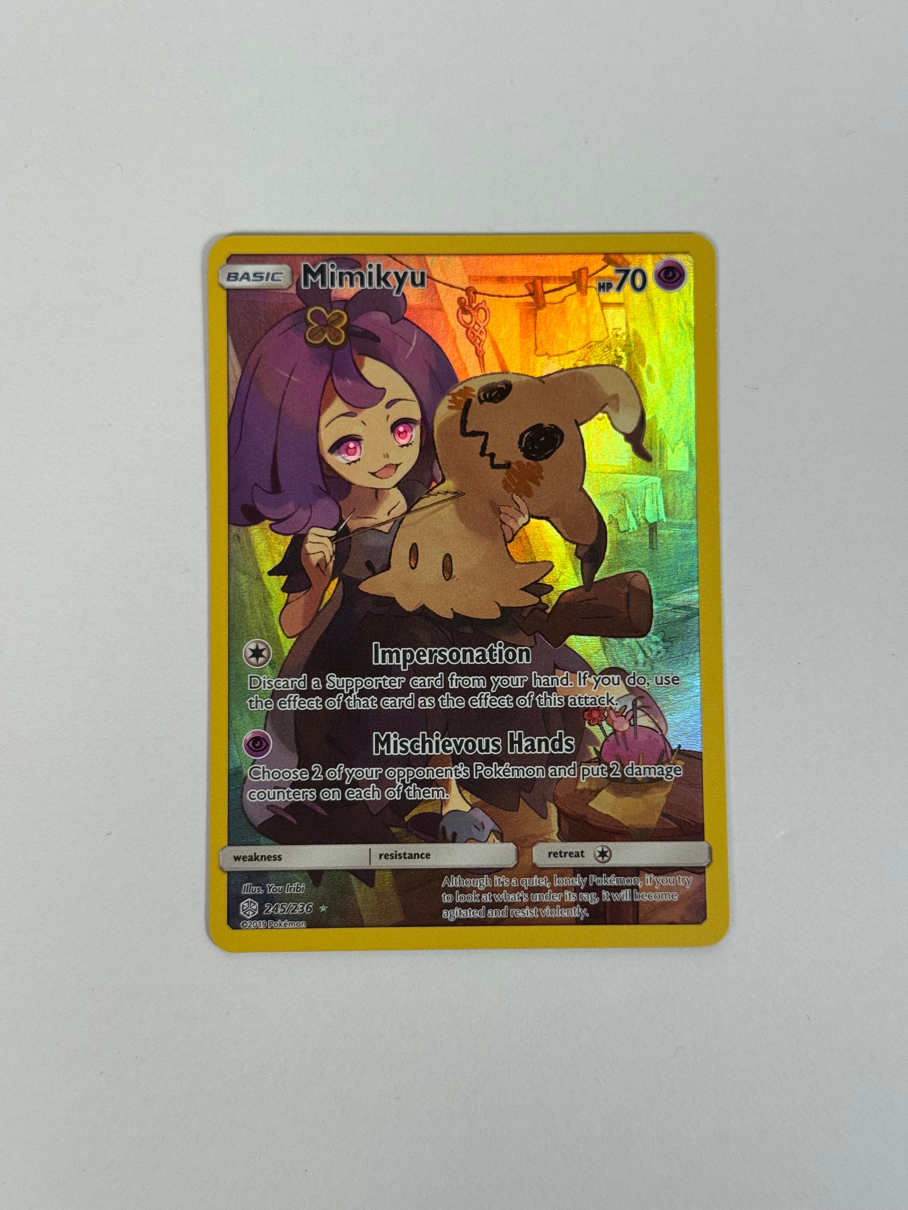2019 Cosmic Eclipse Mimikyu 245/236