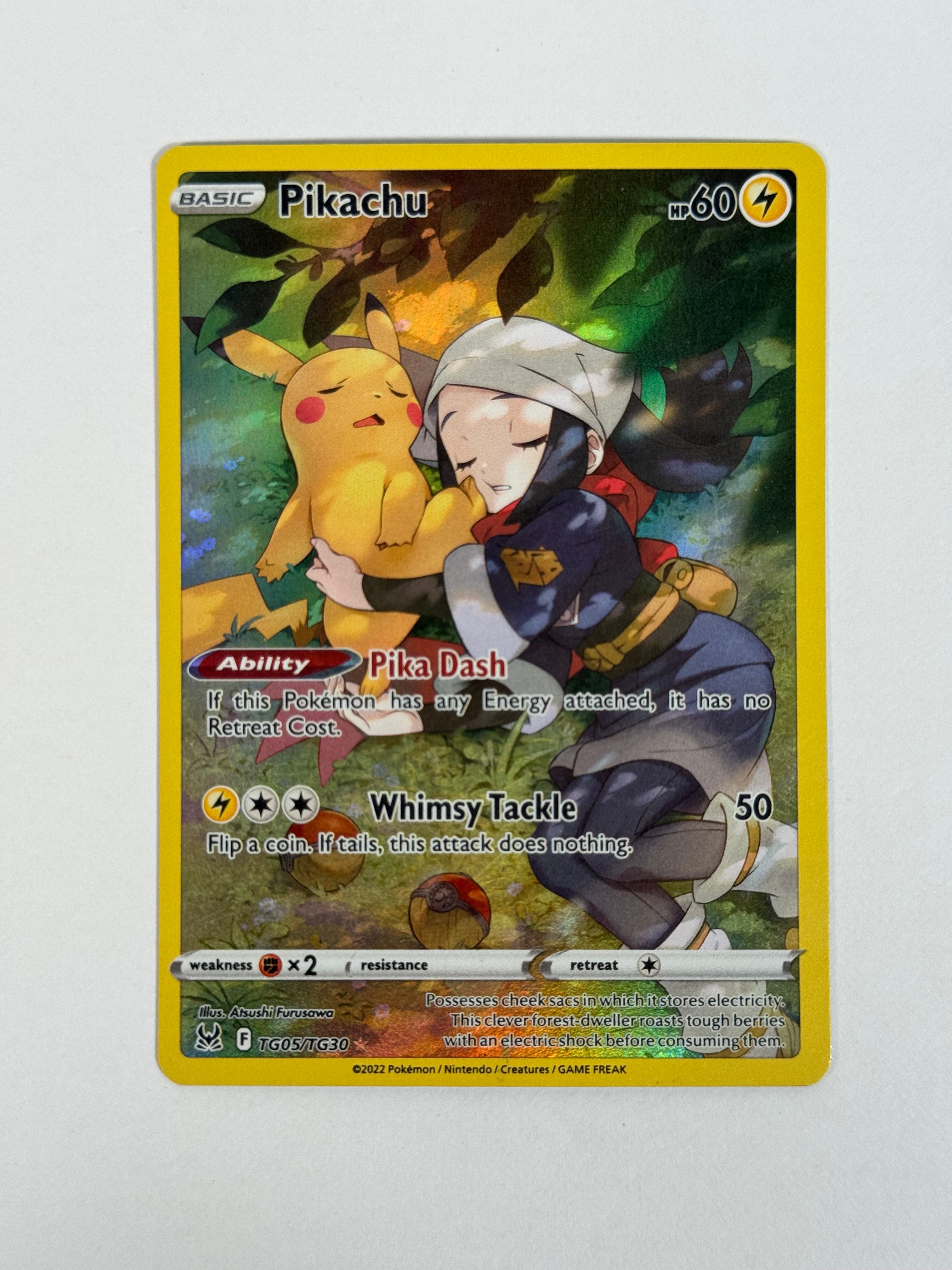 2022 Lost Origin Pikachu TG05/TG30