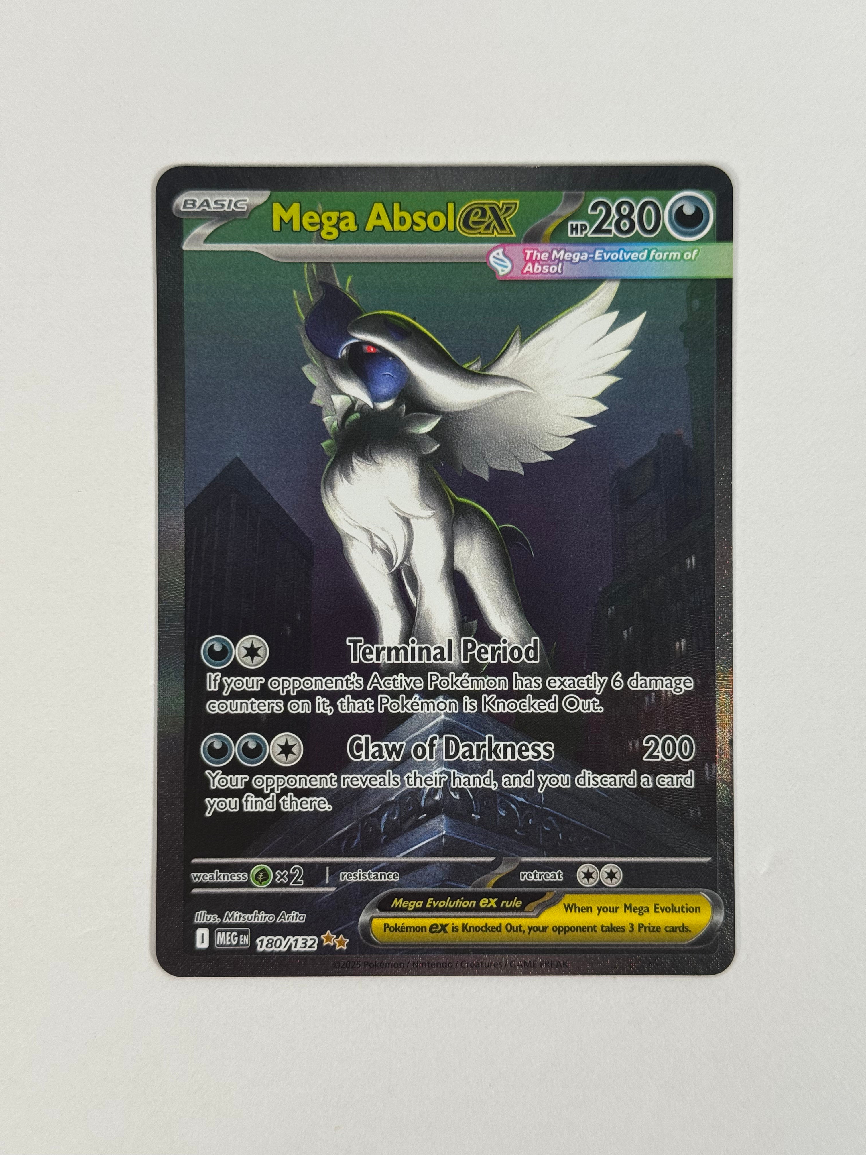 2025 Mega Evolutions Mega Absol ex SIR 180/132
