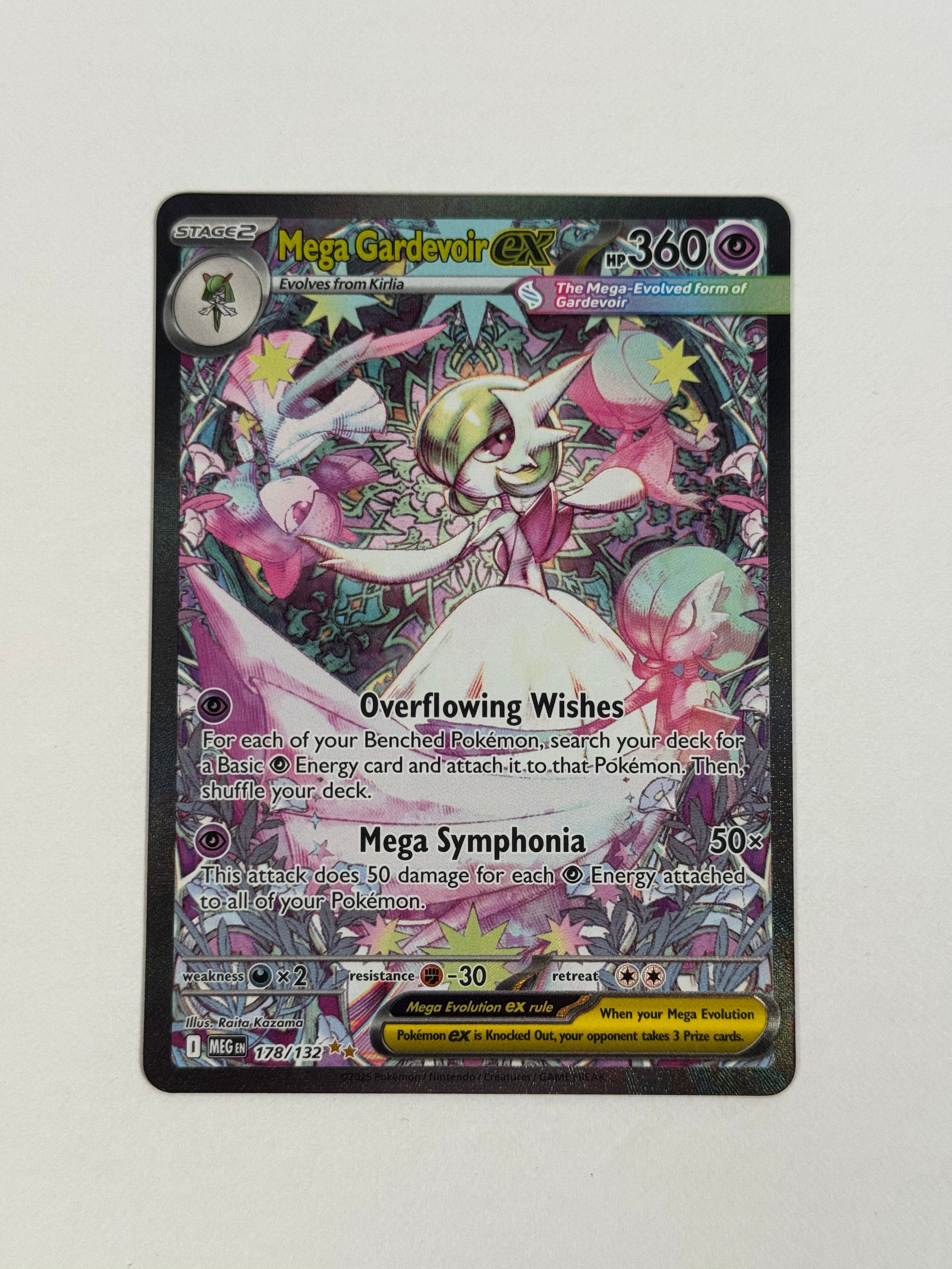 2025 Mega Evolutions Mega Gardevoir ex SIR 178/132