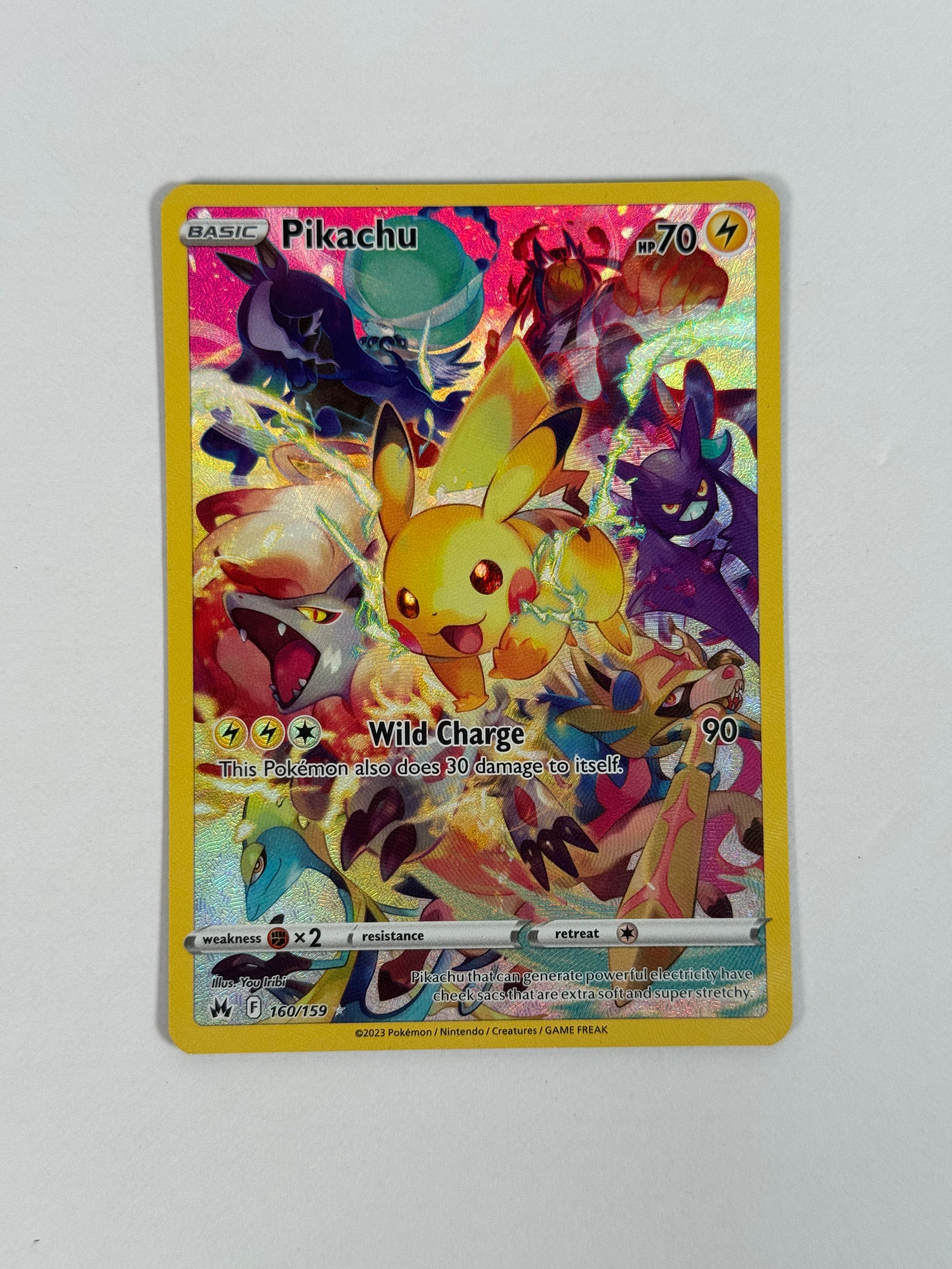 2023 Crown Zenith Pikachu 160/159