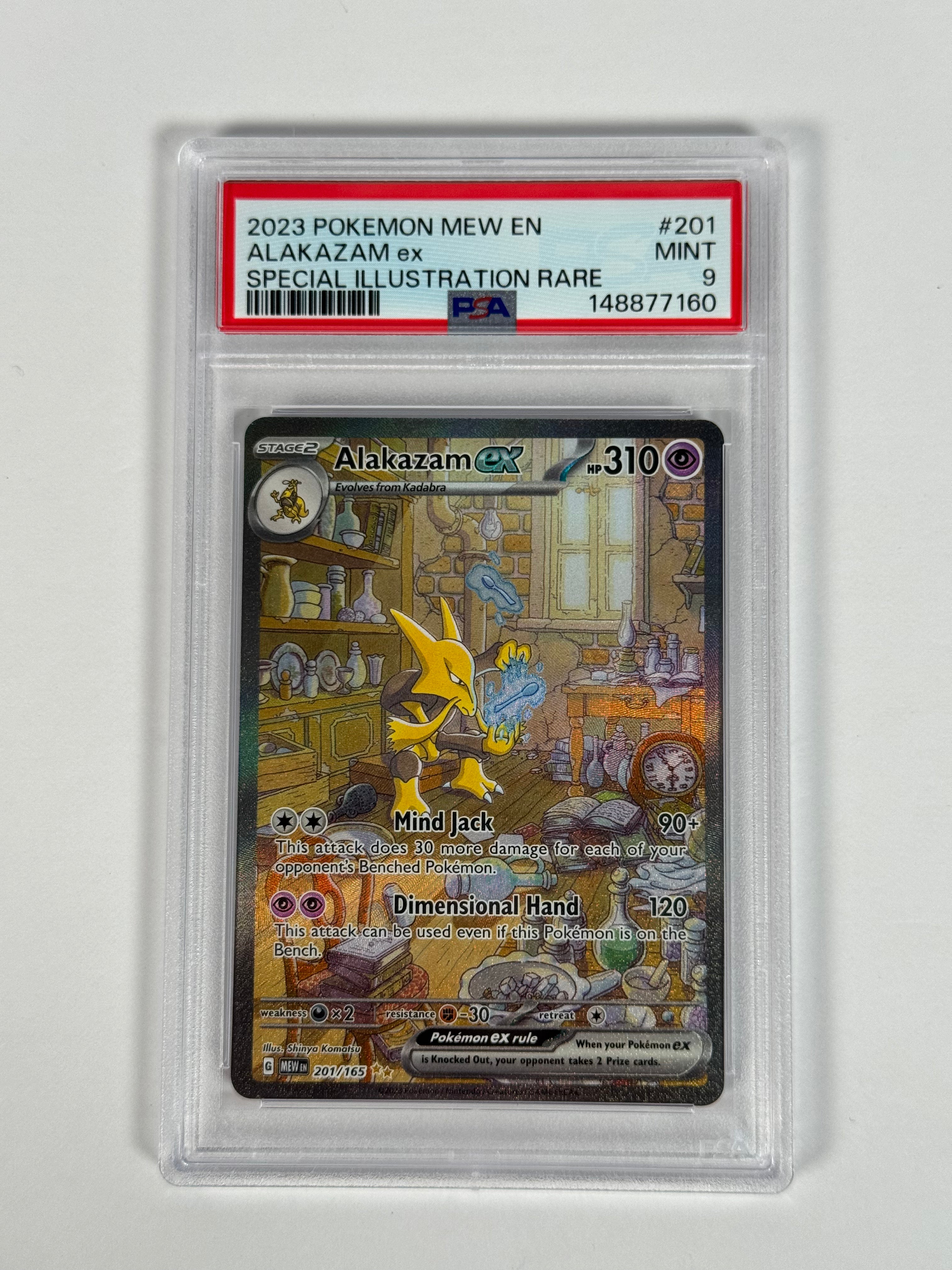 PSA 9 151 Alakazam ex SIR 201/165