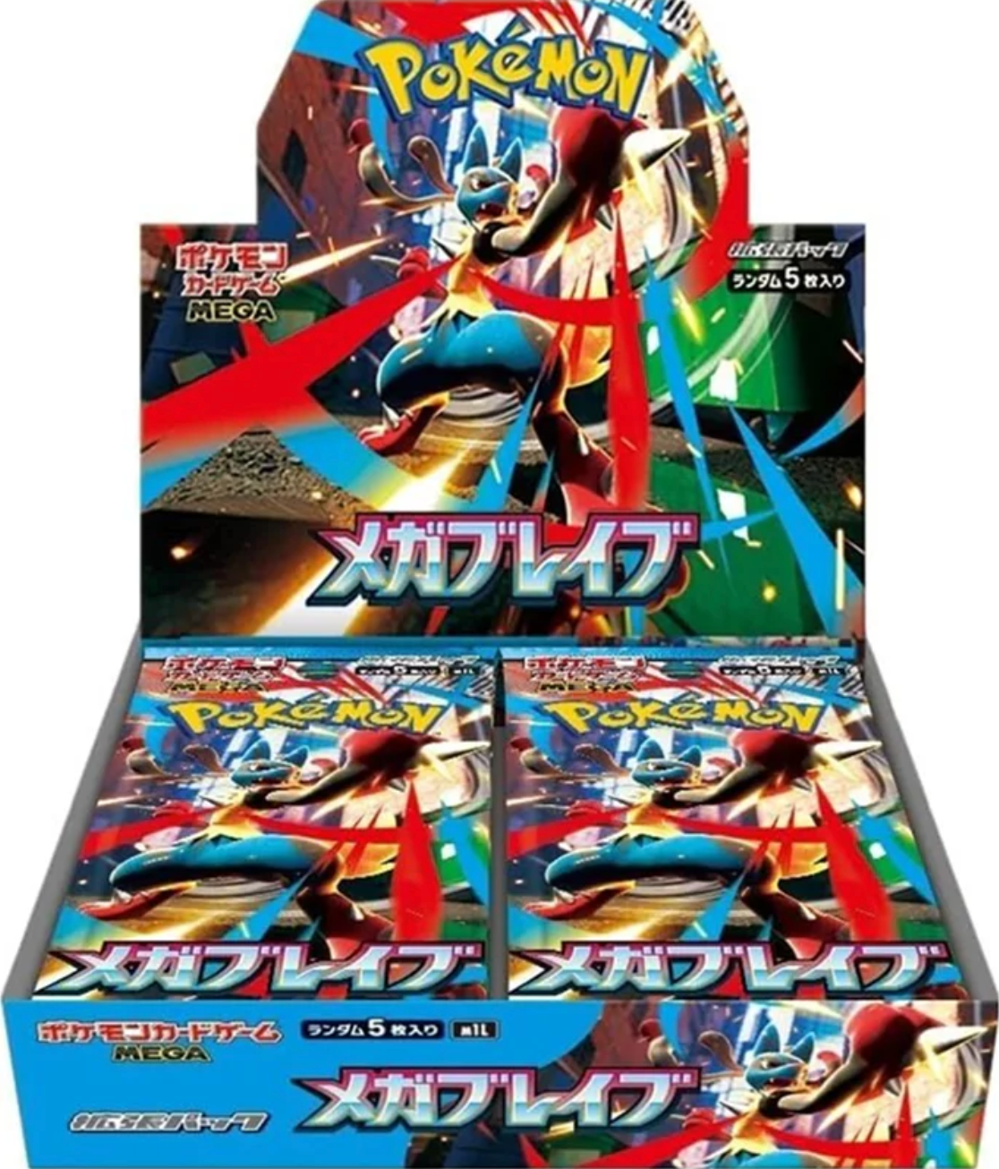 Mega Brave (Japanese) Booster Box